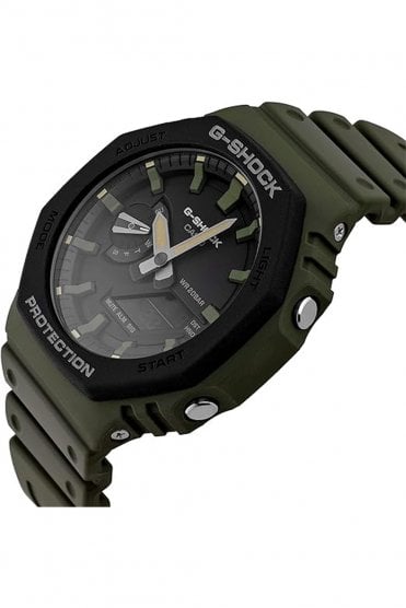 Casio Mens G-Shock Resin Strap Watch GA-2110SU-3AER