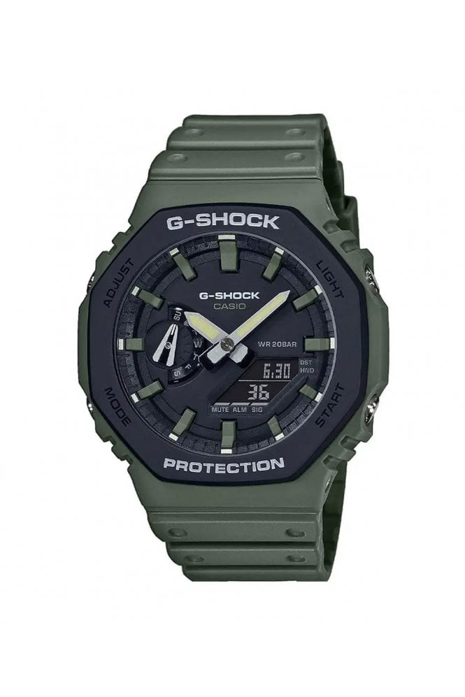 Casio  Mens G-Shock Resin Strap Watch GA-2110SU-3AER