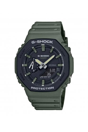Casio Mens G-Shock Resin Strap Watch GA-2110SU-3AER