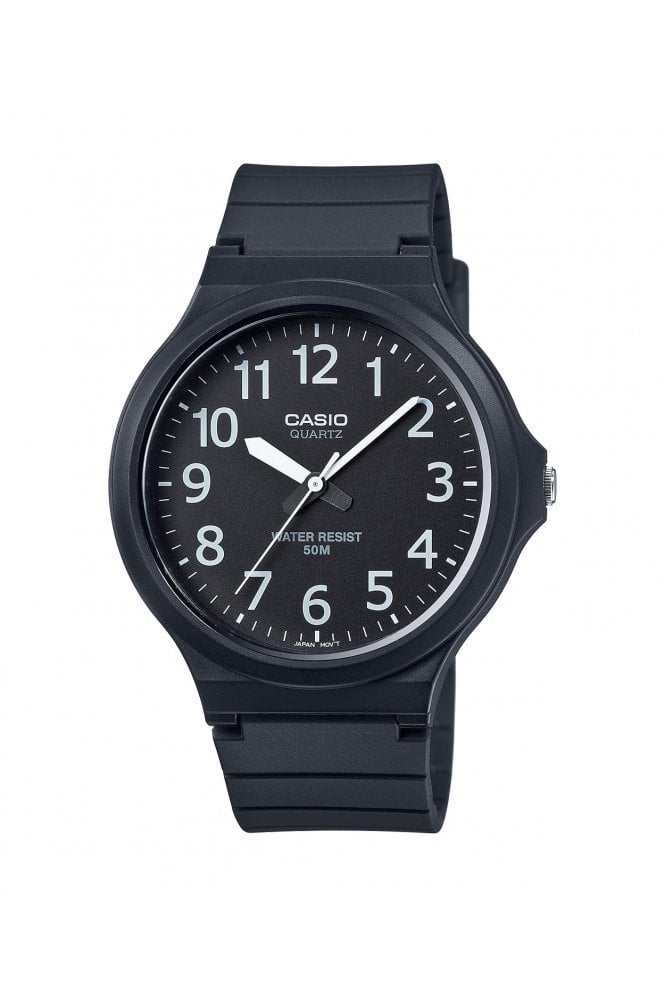 Casio  Retro Analogue Gents Watch MW-240-1BVEF