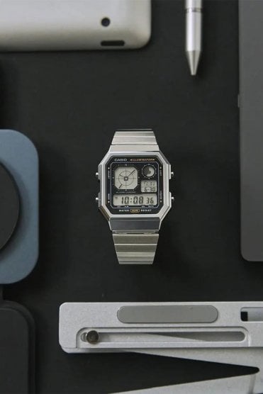 Casio Vintage Collection Bracelet Watch A130WE-1AEF