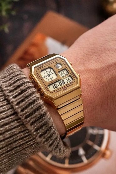 Casio Vintage Collection Bracelet Watch A130WEG-9AEF