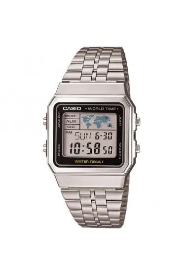 Casio Vintage Collection World Time Watch A500WEA-1EF