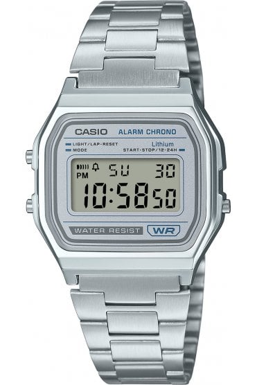 Casio Vintage Retro Digital Bracelet Watch A158WEA-7EF