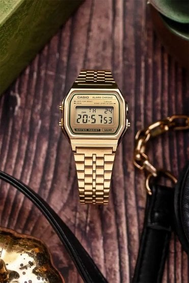 Casio Vintage Retro Digital Bracelet Watch A158WEGV-9AEF