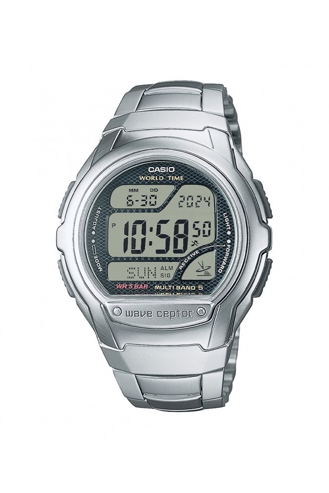 Casio  Wave Ceptor World Time Radio-Controlled Watch WV-58RD-1AEF
