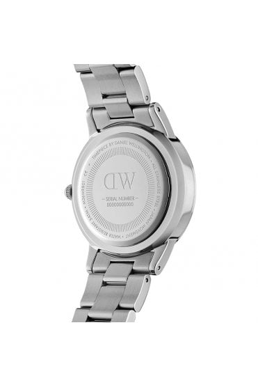 Daniel Wellington Iconic Link Arctic Ladies Silver 28mm Watch DW00100534