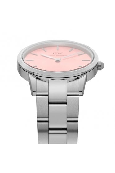 Daniel Wellington Iconic Link Arctic Ladies Silver 28mm Watch DW00100534