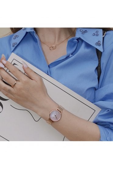 Daniel Wellington Ladies Petite Lumine 28mm Dress Watch DW00100617