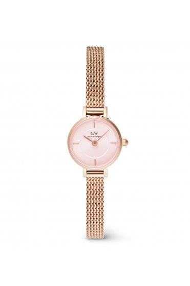 Daniel Wellington Ladies Petite Mini Blush Melrose 19mm Dress Watch DW00100743