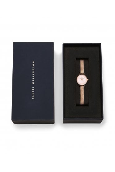 Daniel Wellington Ladies Petite Mini Blush Melrose 19mm Dress Watch DW00100743