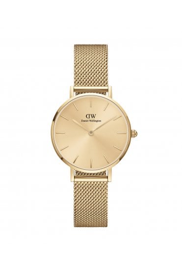 Daniel Wellington Ladies Petite Unitone Gold 28mm Dress Watch DW00100473