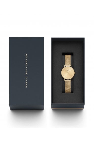 Daniel Wellington Ladies Petite Unitone Gold 28mm Dress Watch DW00100473