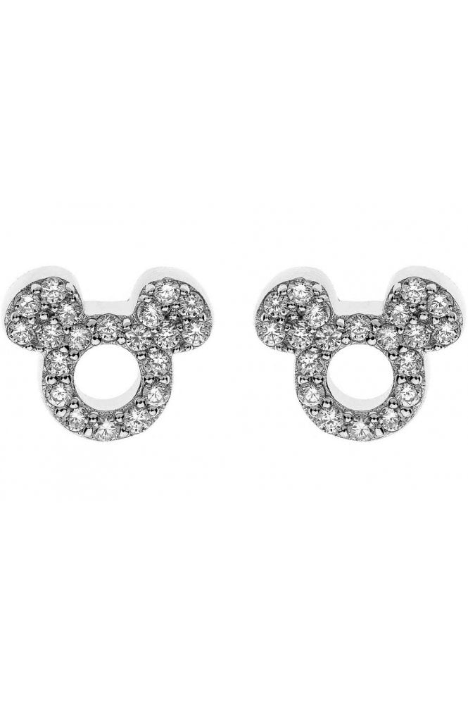 Disney  Mickey Mouse 925 Sterling Silver Stud Earrings E903308RZWL