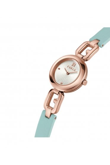 Furla Ladies Arco Chain 24mm Stainless Steel WW00015010L5