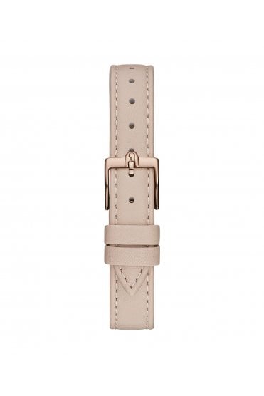Furla Ladies Icon Shape 34mm Rose Gold Leather Strap Watch WW00032012L3