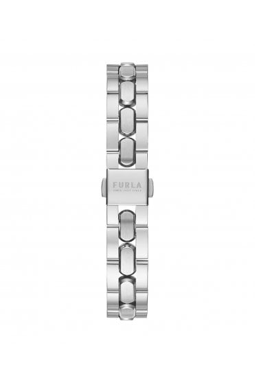 Furla Ladies Logo Links 34mm Stainless Steel Watch WW00002005L1
