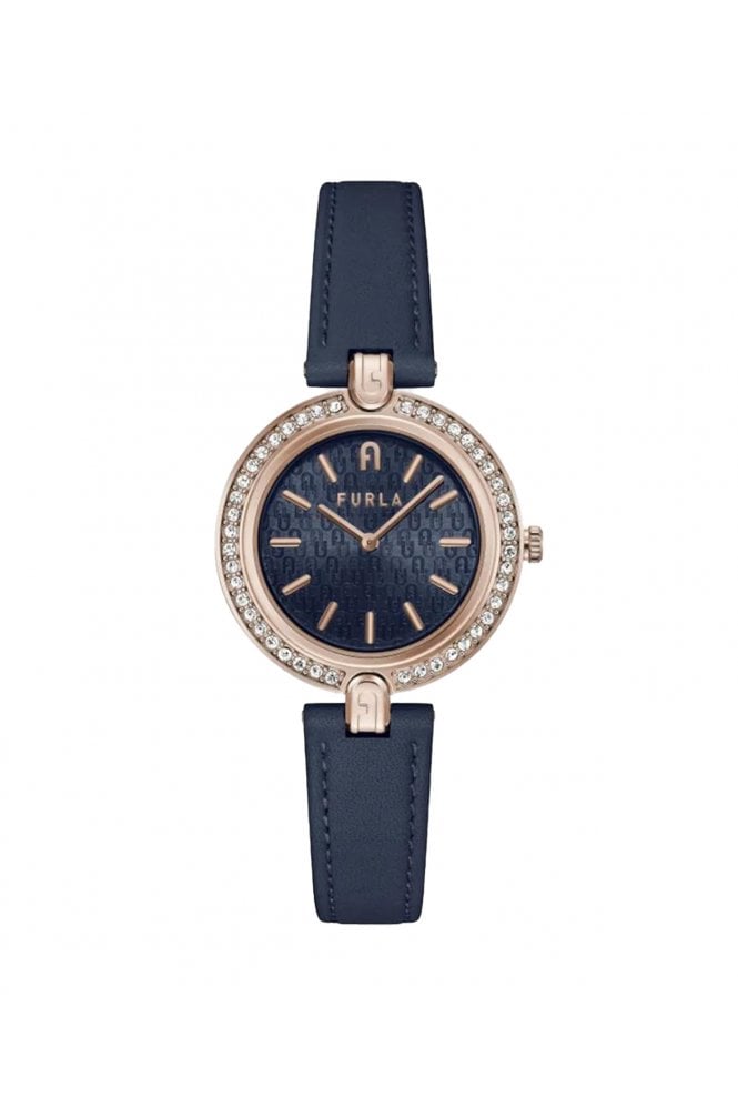 Furla  Ladies Milano 34mm Leather Strap Watch WW00002006L3