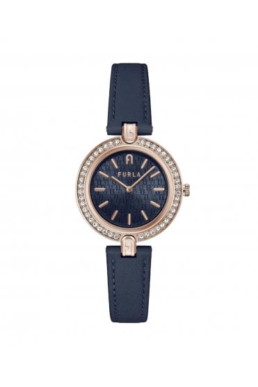 Furla Ladies Milano 34mm Leather Strap Watch WW00002006L3