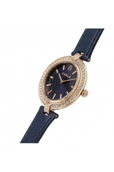 Furla Ladies Milano 34mm Leather Strap Watch WW00002006L3