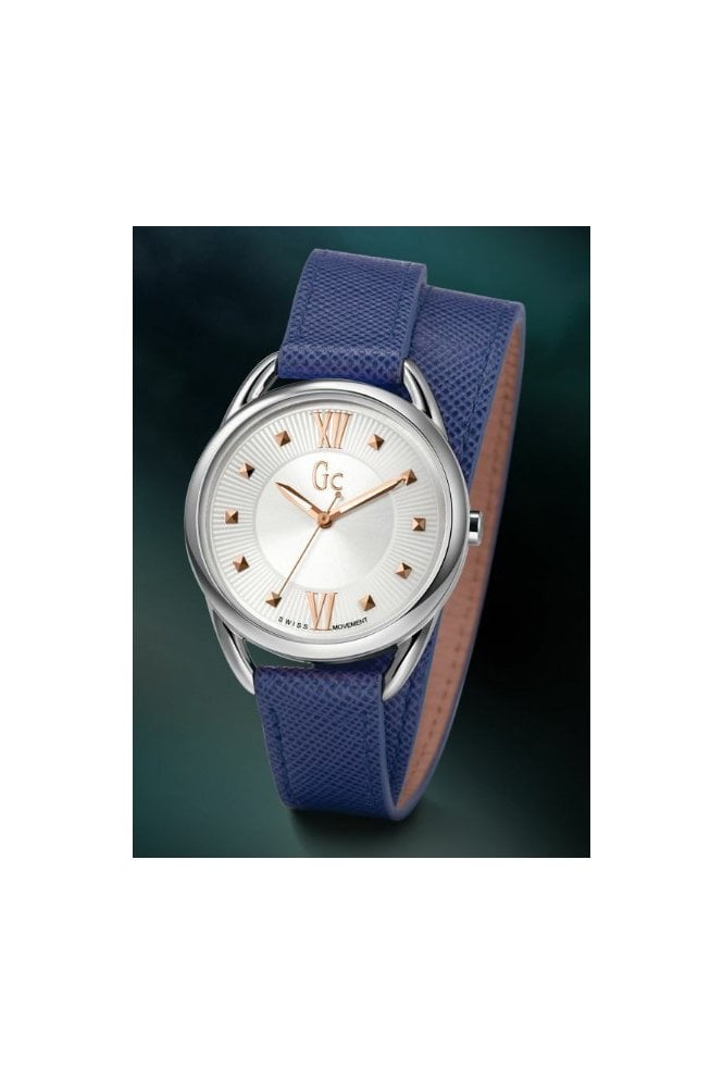 GC  Collection Ladies Leather Strap Watch Y13001L1