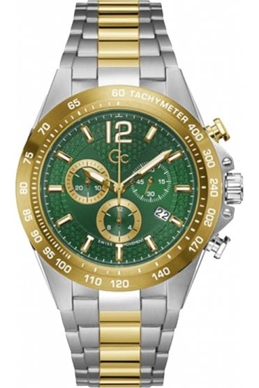 Gc Gents Audacious Chronograph 44mm Watch Z07008G9