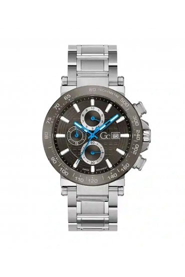 Gc Gents Urban Code Chronograph 44mm 10ATM Watch Y37011G5