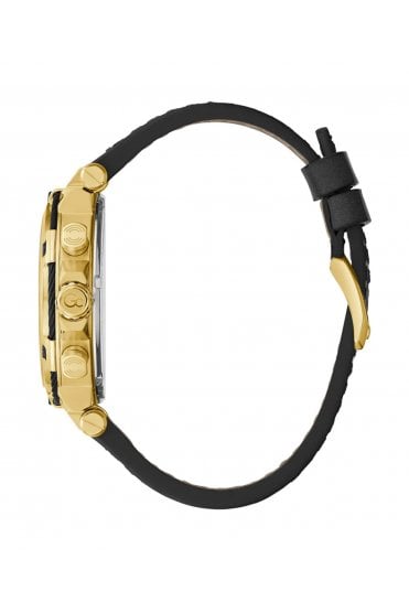 GC Gents UrbanCode Black Leather Strap 44mm Dress Watch Y54007G2MF