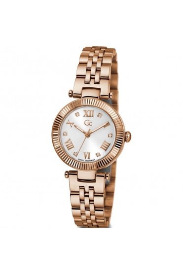 Gc Ladies Flair Crystal Watch Z02002L1MF