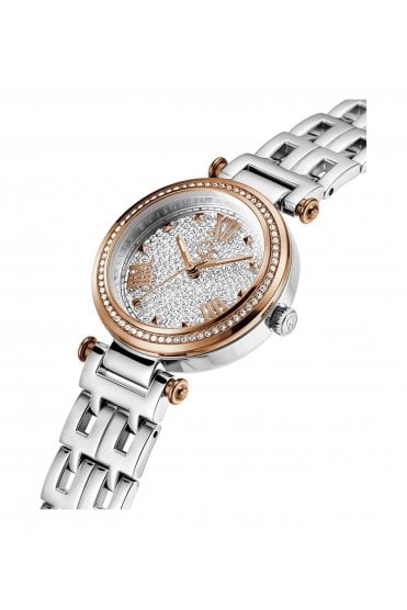 GC Ladies PrimeChic Silver-Tone Stainless Steel 32mm Dress Watch Y47004L1MF