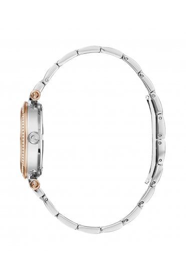 GC Ladies PrimeChic Silver-Tone Stainless Steel 32mm Dress Watch Y47004L1MF