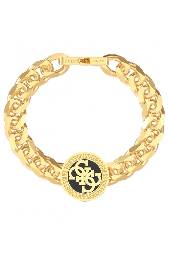 Guess  Gents 4G Icon Bracelet UMB02114YGBKL