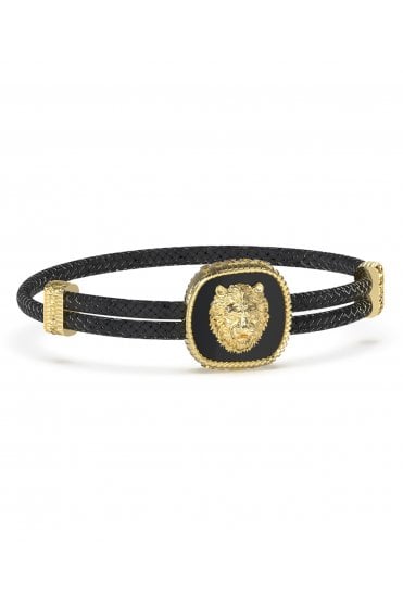 Guess Gents Lion King Bracelet UMB04005YGBK