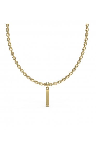 Guess Gents X Plate Necklace UXN03001YG