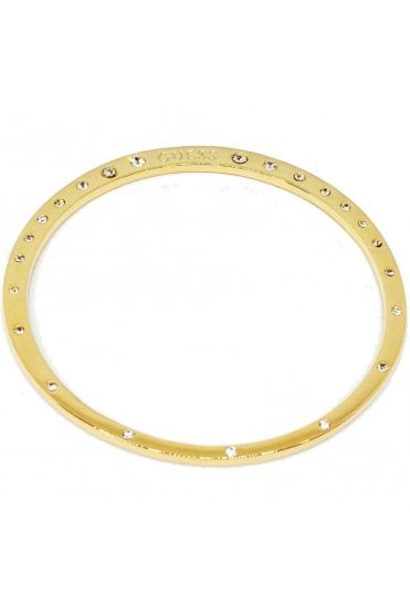 Guess Gold Plated Hoops I Did It Again Bracelet UBB84073-L