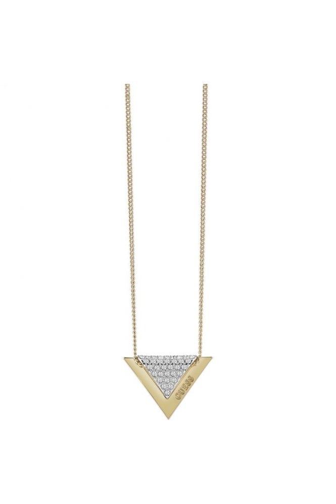 Guess  Gold Plated Revers Necklace UBN83068