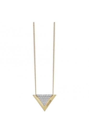 Guess Gold Plated Revers Necklace UBN83068
