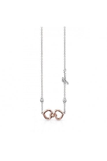 Guess Grace Two Tone Necklace UBN84027