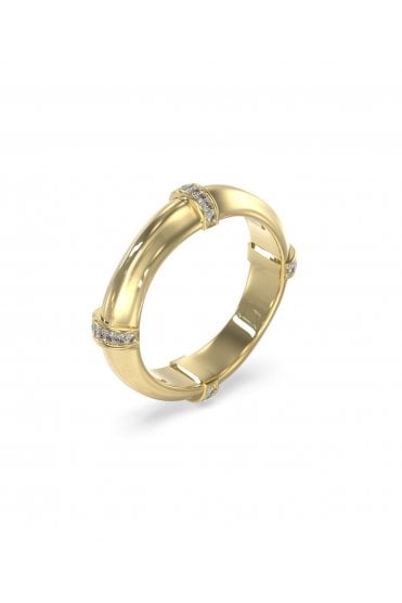 Guess Ladies Bamboo Ring UBR05165YG54