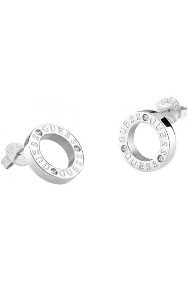 Guess Ladies Circle Lights Earrings UBE03173RH