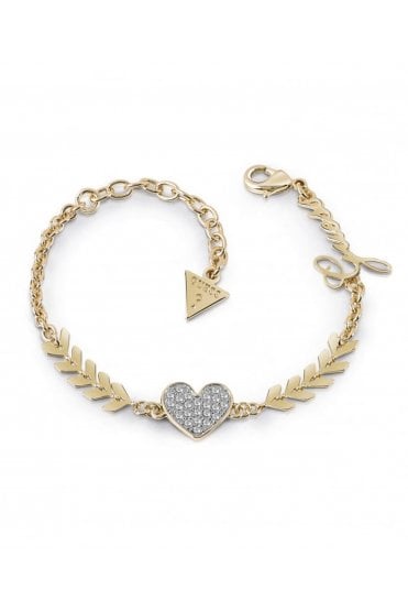 Guess Ladies Cupid Heart Bracelet UBB85086-L