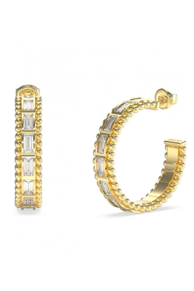 Guess  Ladies Golden Globes Earrings UBE05233YG