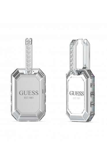 Guess Ladies Hashtag Guess Earrings UBE04258RH