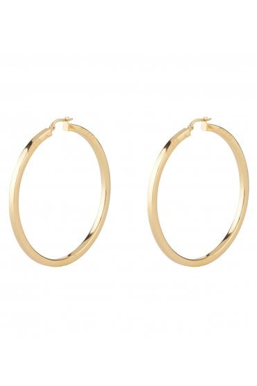 Guess Ladies Hoops I Did It Again Earrings UBE04198YG