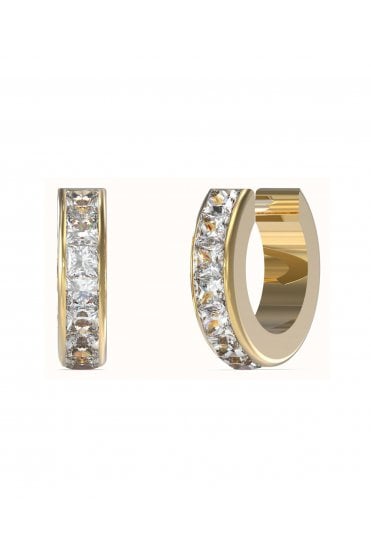 Guess Ladies Huggie Me Earring UBE03134YG