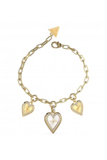 Guess Ladies Love Me Tender Bracelet UBB03235YGRHS