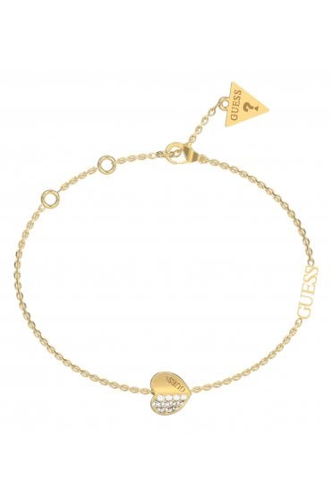 Guess Ladies Lovely Guess Bracelet UBB03036YGL