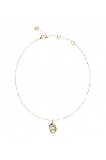 Guess Ladies M'Ama Non M'Ama Necklace UBN04658YG