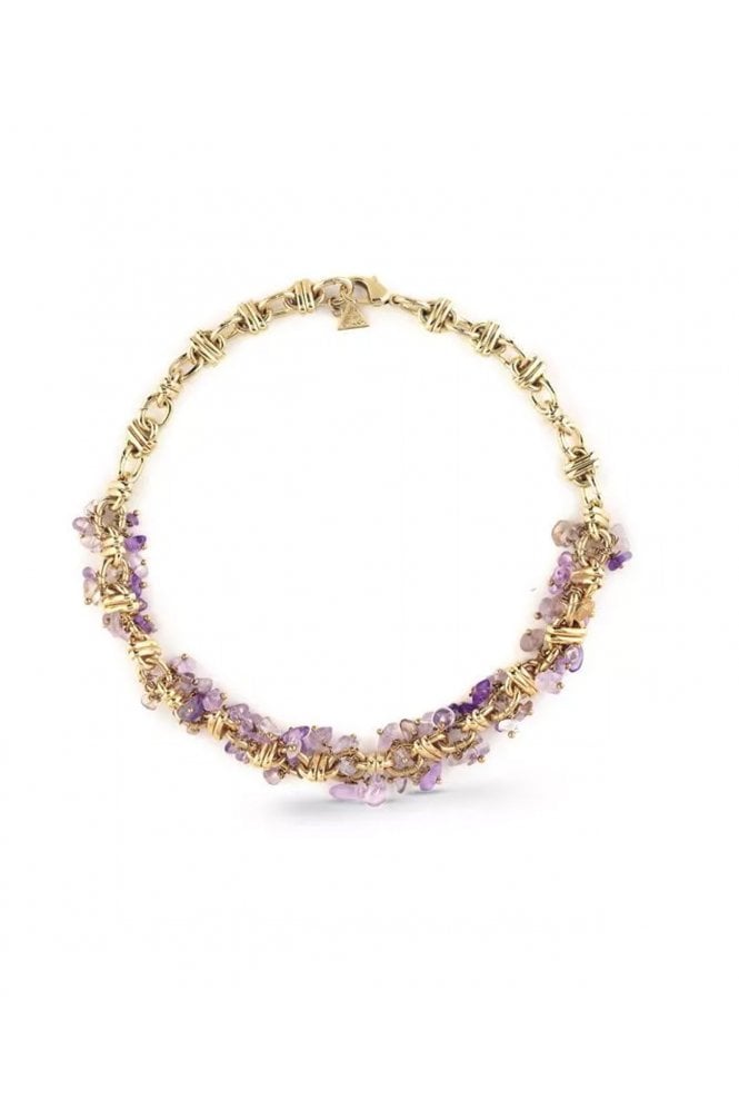 Guess  Ladies Natural Beauty Necklace UBN03200YGAM