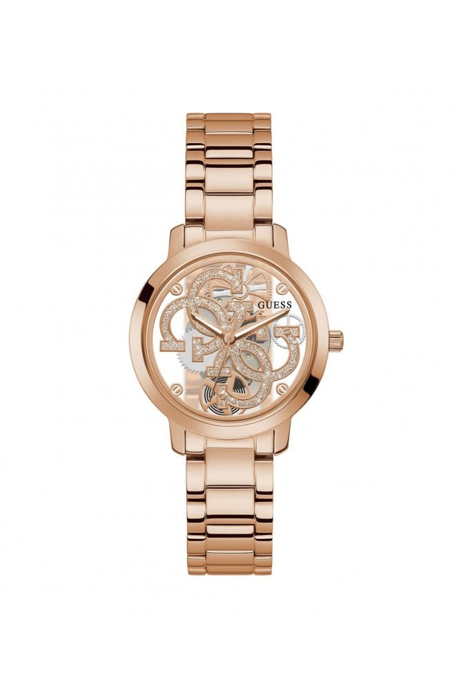 Guess  Ladies Quattro Clear 36mm Dress Watch GW0300L3